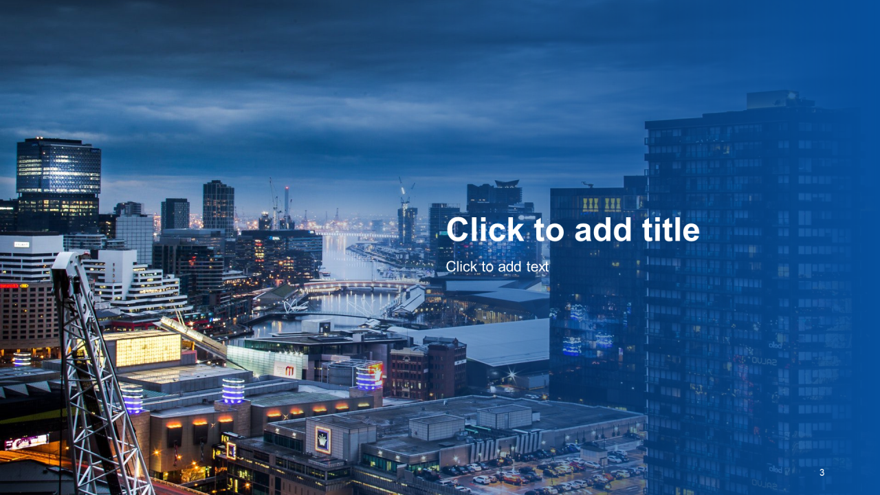 蓝色商务培训课件PPT主题