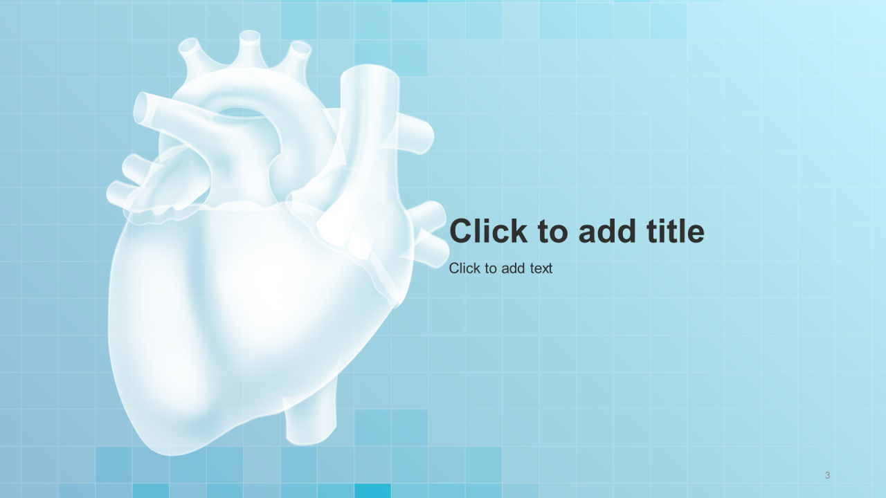 蓝色创意生物医疗培训课件