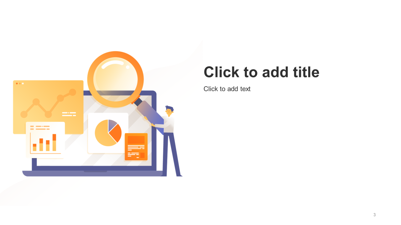 黄色插画教育培训PPT主题