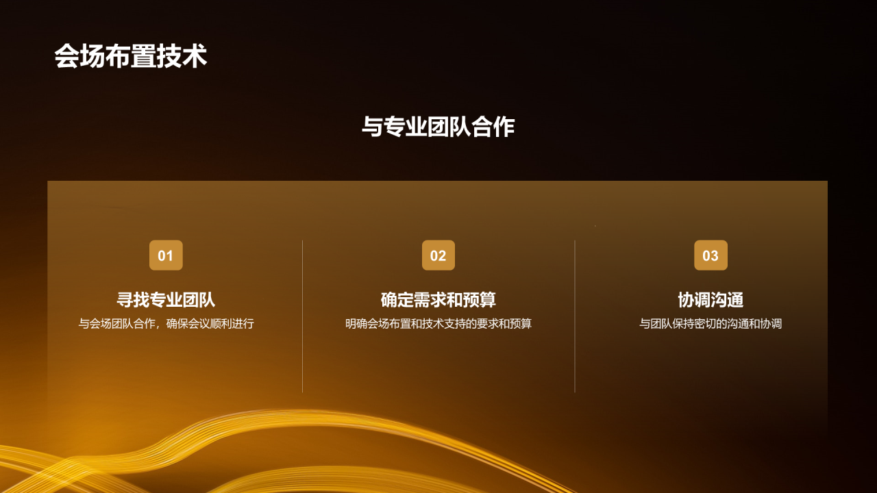 黑金奢华时尚企业年会策划PPT