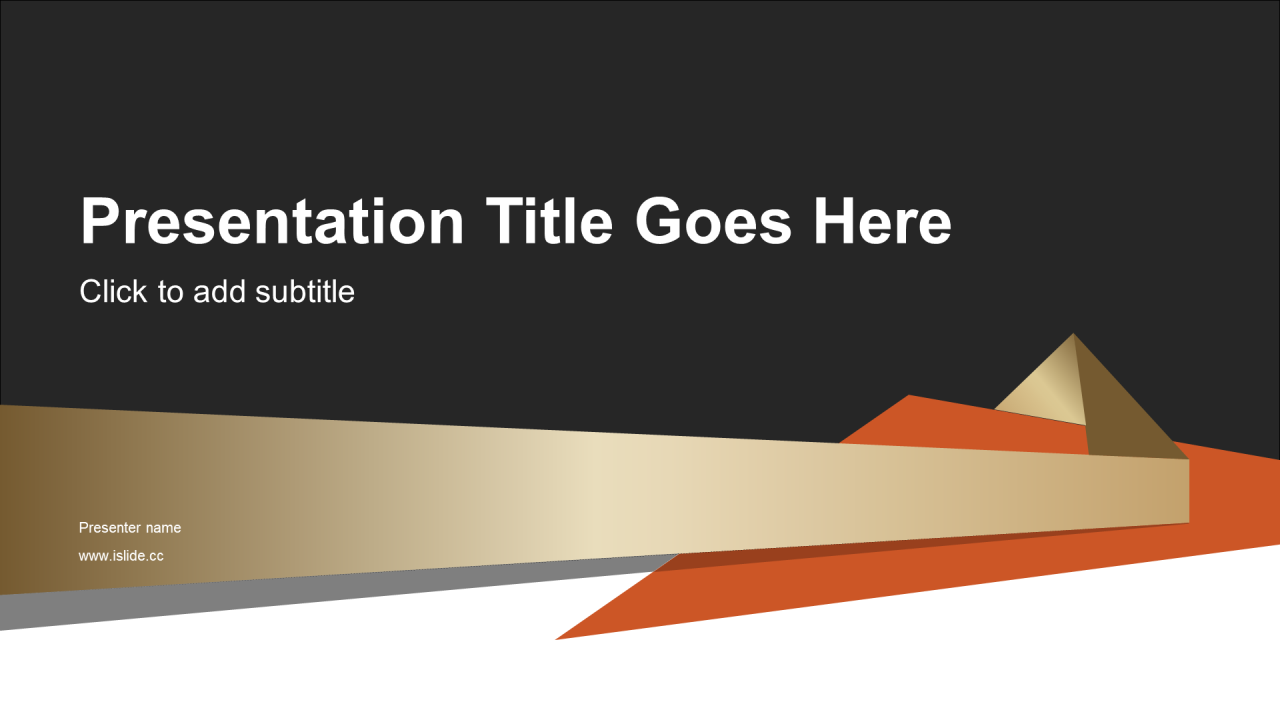 黑色奢华简约风企业新品发布会PPT模板