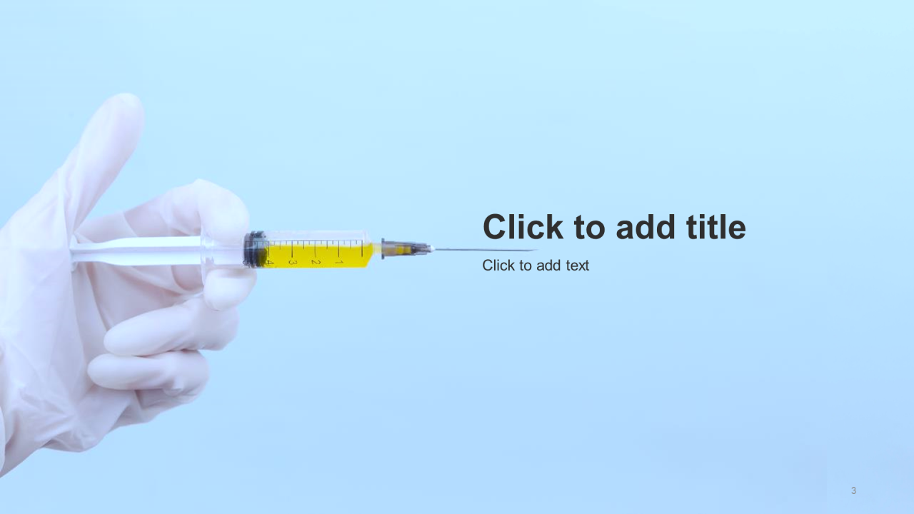 蓝色简约创意医疗健康研究报告PPT主题