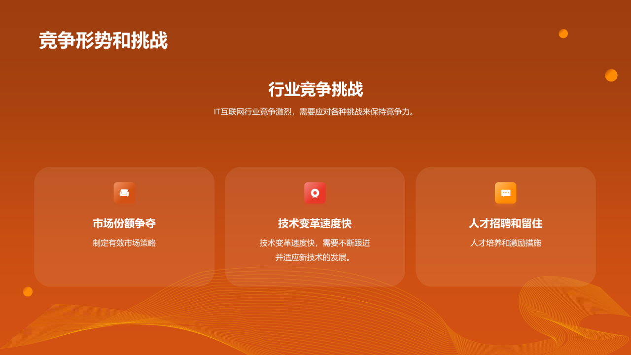 黄色创意企业IT互联网年会盛典PPT模板