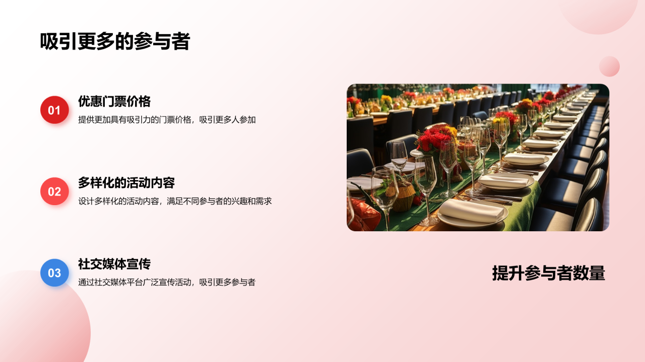 红色简约企业年会创新策划PPT模板
