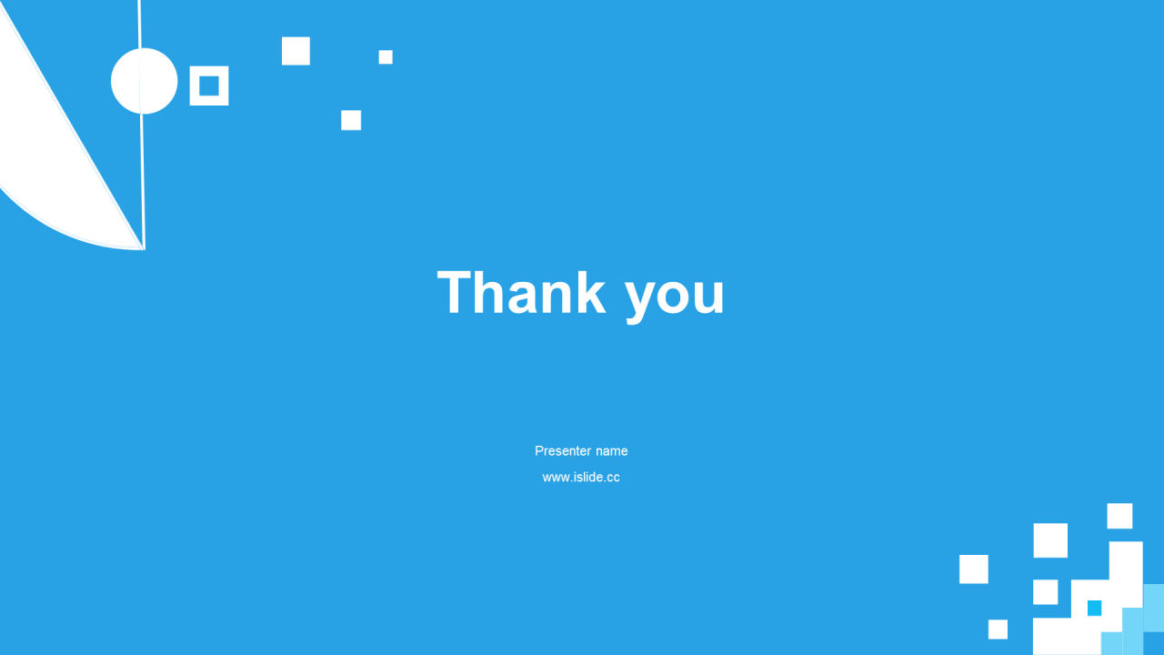 蓝色渐变科技风企业岗位竞聘述职PPT素材