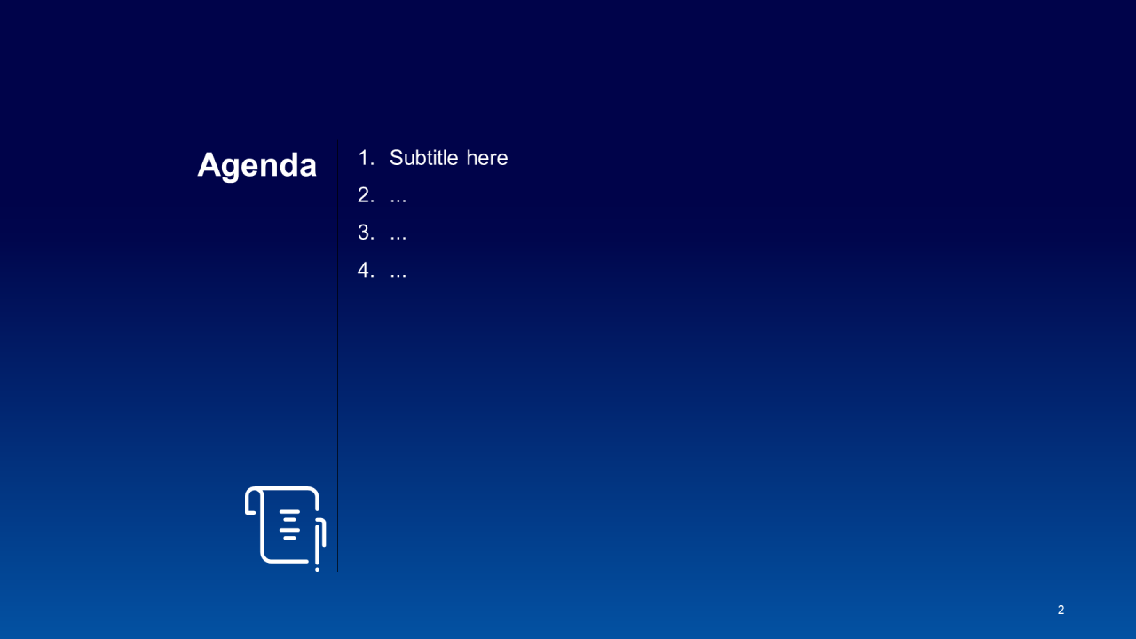 蓝色科技培训课件PPT主题
