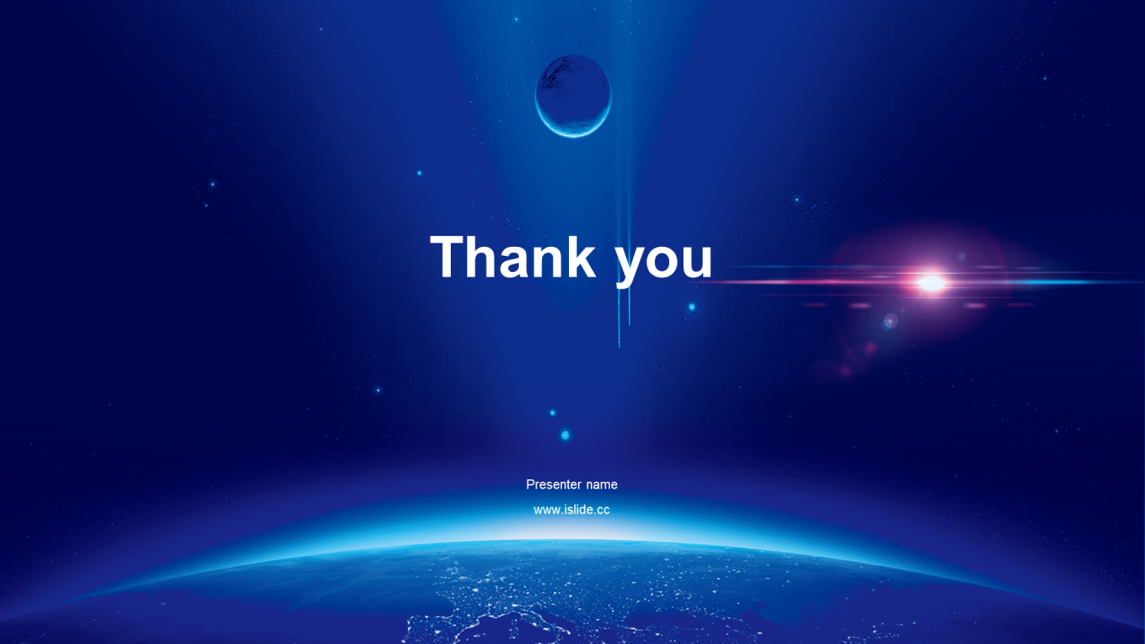 蓝色科技培训课件PPT主题