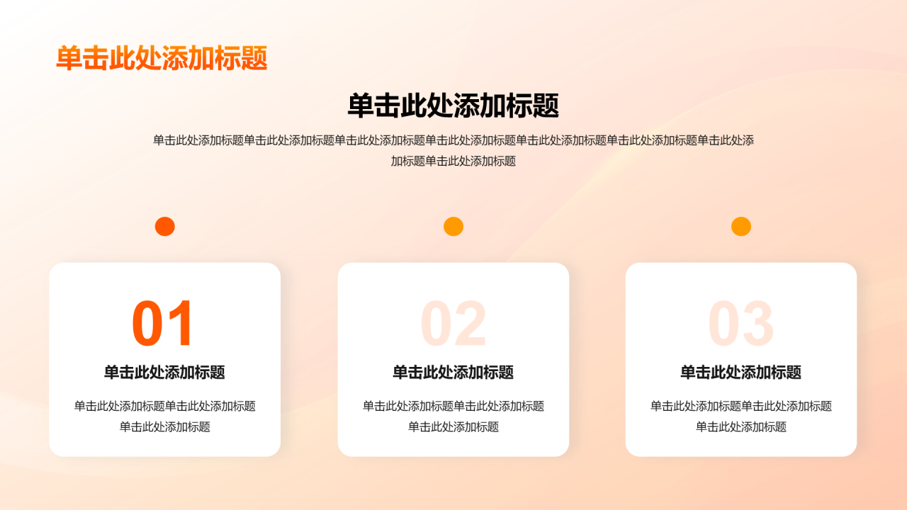 橙色渐变不忘初心团课教育PPT模板