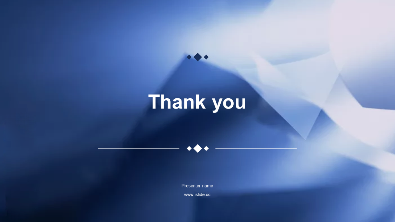 蓝色商务个人年终工作总结汇报PPT下载