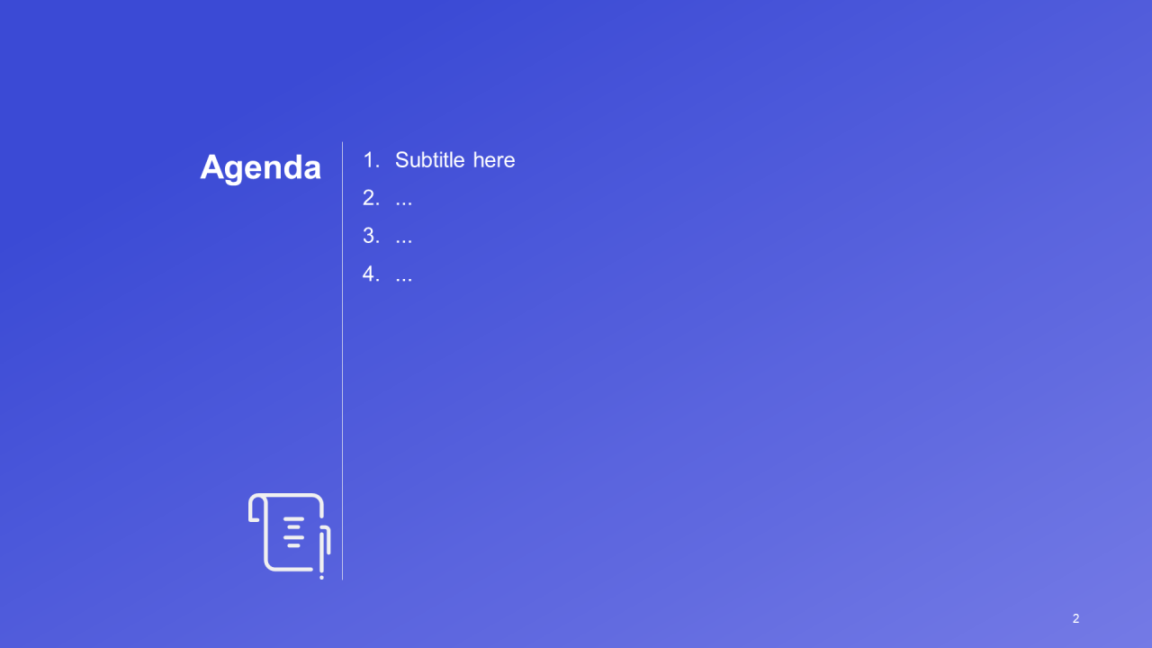 紫色医疗生物研究报告PPT主题
