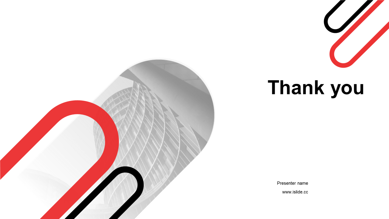 红色创意商务办公商业计划书PPT主题