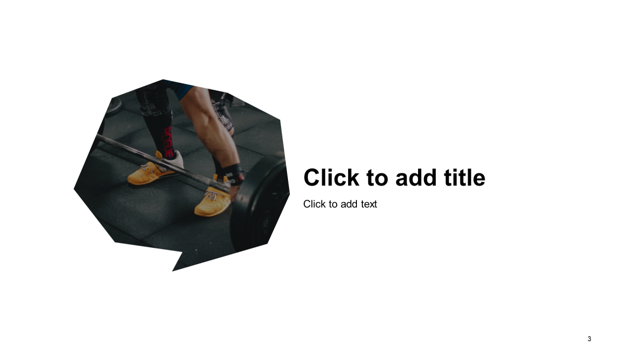 蓝色商务健身运动知识培训课件PPT下载