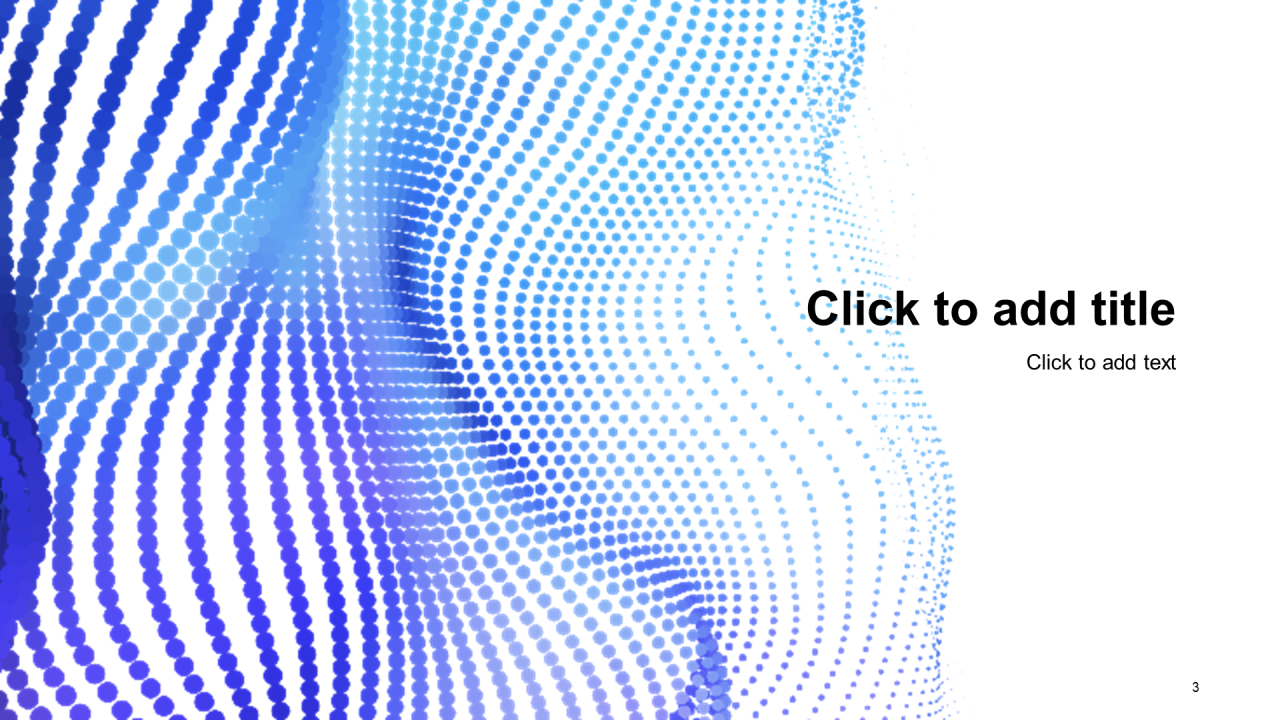 蓝色科技风商务发布会PPT模板