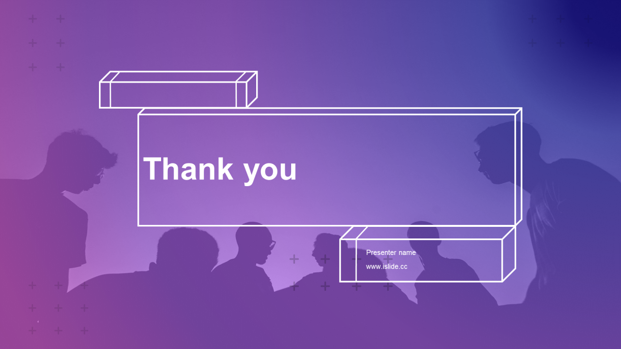 紫色商务培训课件工作总结PPT主题