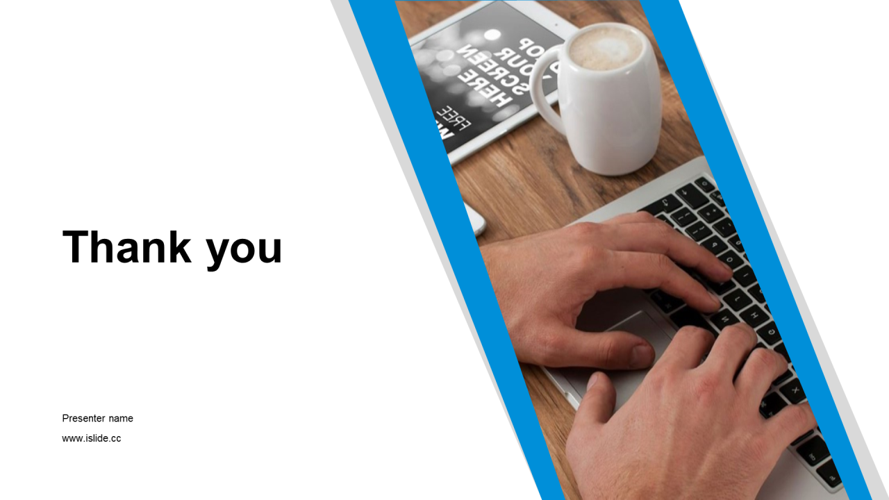 蓝色商务办公商业计划书企业宣传PPT模版下载