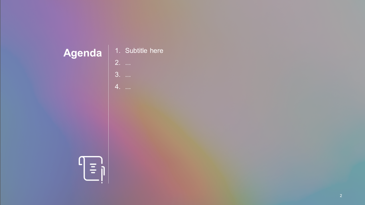 多色商务地产工作总结PPT主题