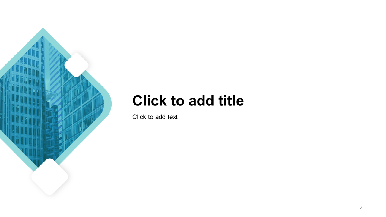 蓝色商务地产办公商业计划书PPT主题