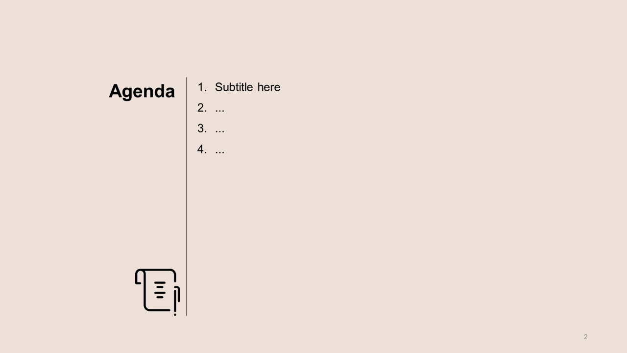 多色卡通复古风PPT模板