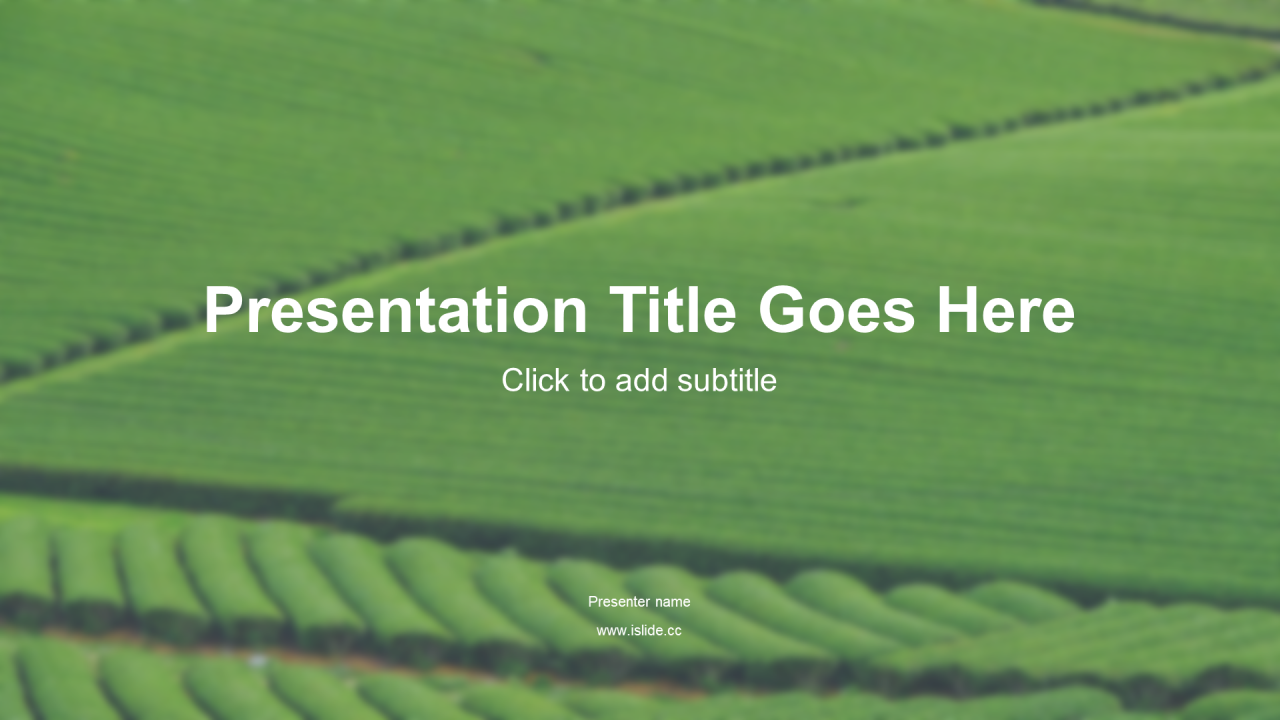 绿色商务现代商业计划书PPT主题