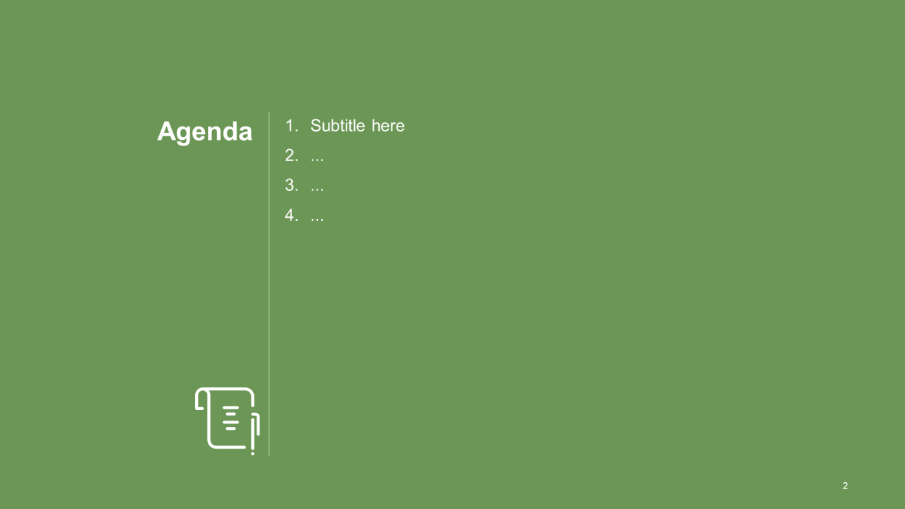绿色商务现代商业计划书PPT主题