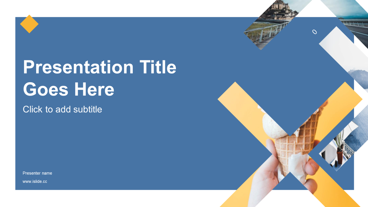 蓝色创意快销餐饮零售商业计划书PPT主题