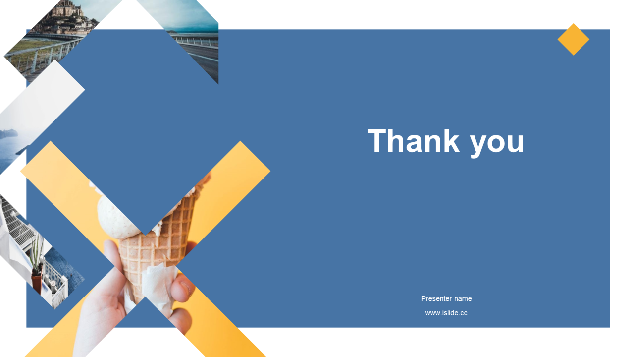 蓝色创意快销餐饮零售商业计划书PPT主题