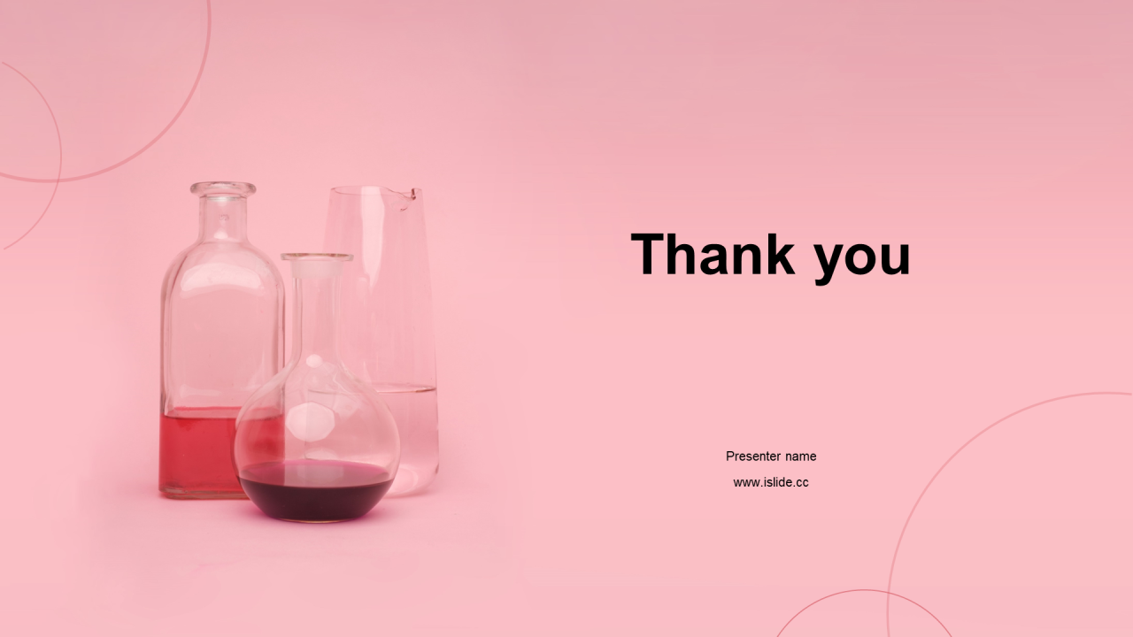 粉色简约生物医疗行业研究报告PPT主题
