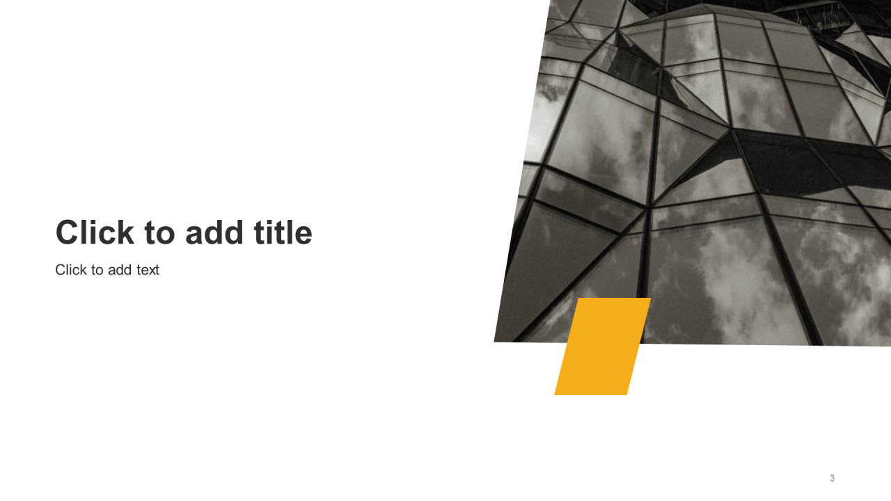 黄色商务现代地产金融工作总结PPT主题