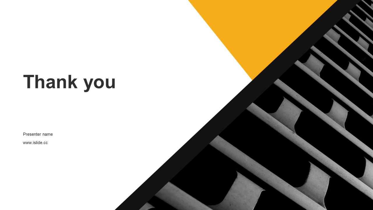 黄色商务现代地产金融工作总结PPT主题