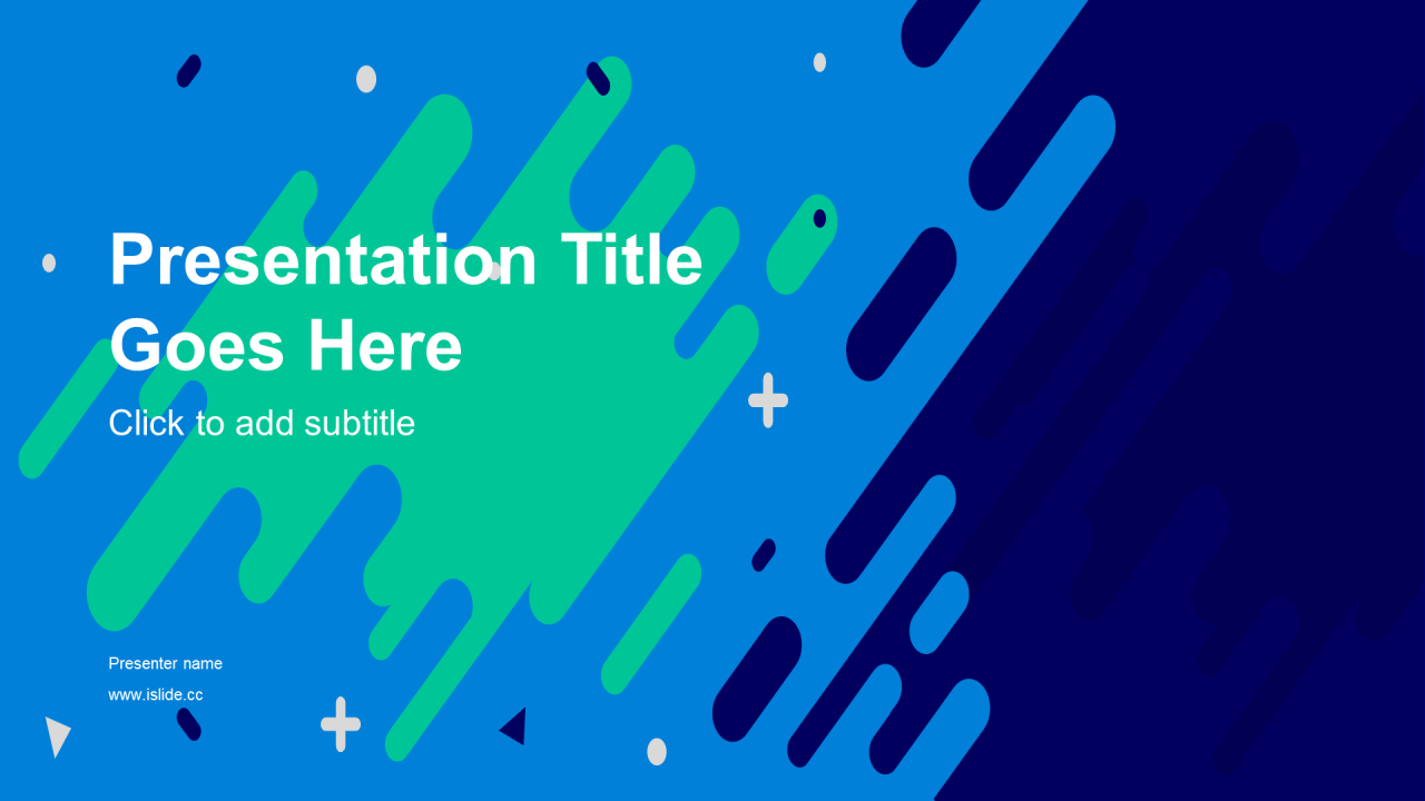 蓝色创意教育行业培训课件PPT主题