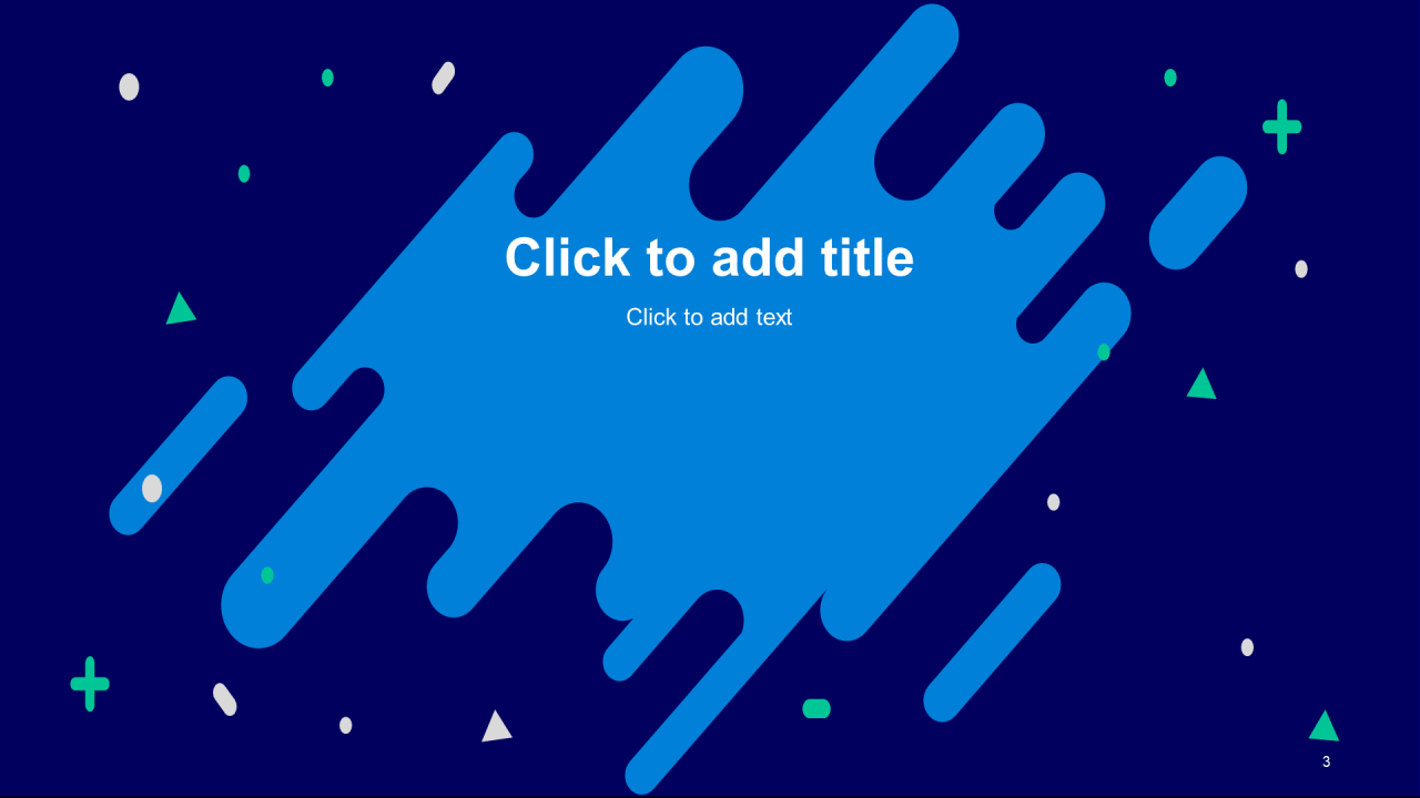 蓝色创意教育行业培训课件PPT主题