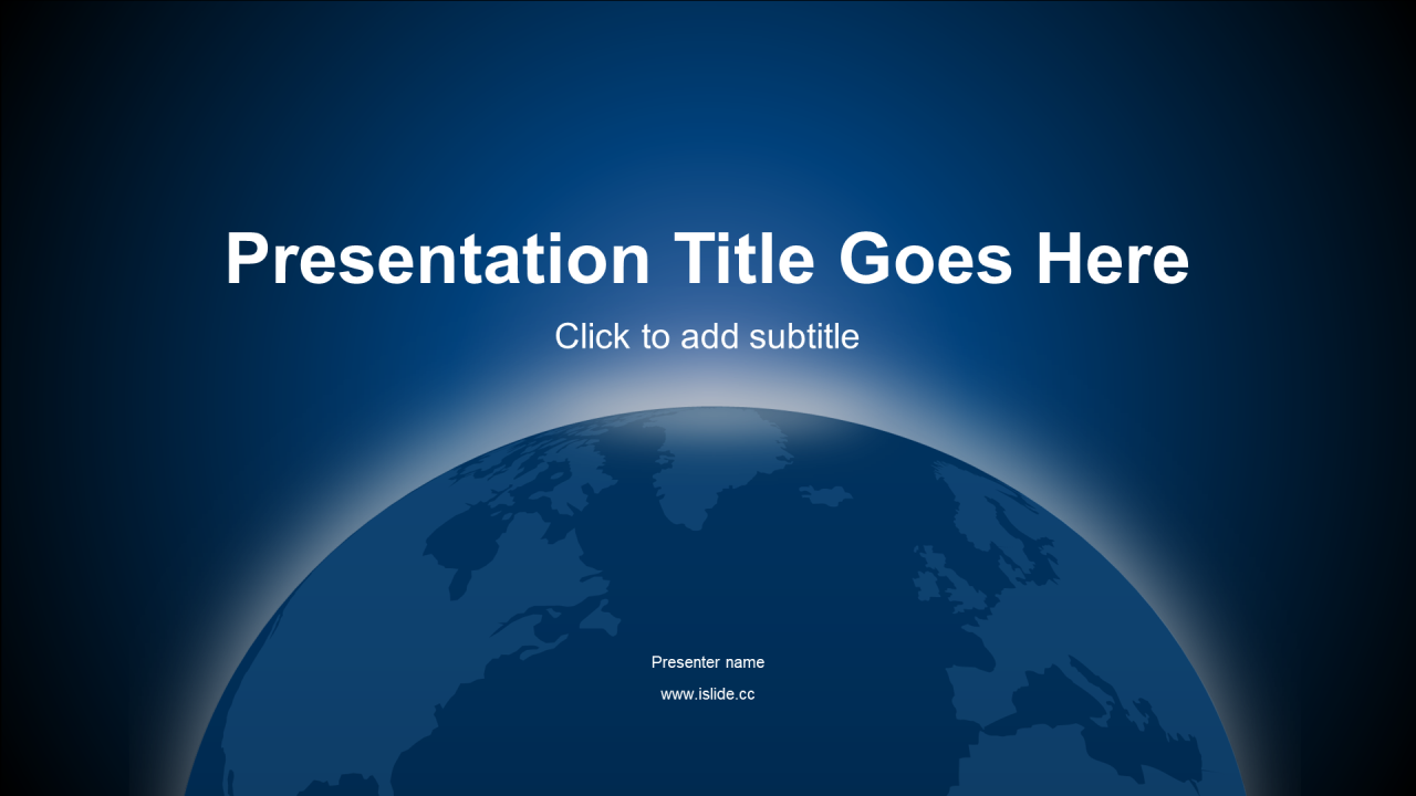 蓝色插画科技智能培训课件PPT主题