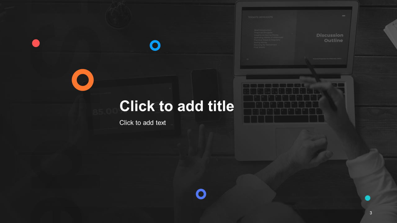 黑色商务教育培训工作总结PPT主题