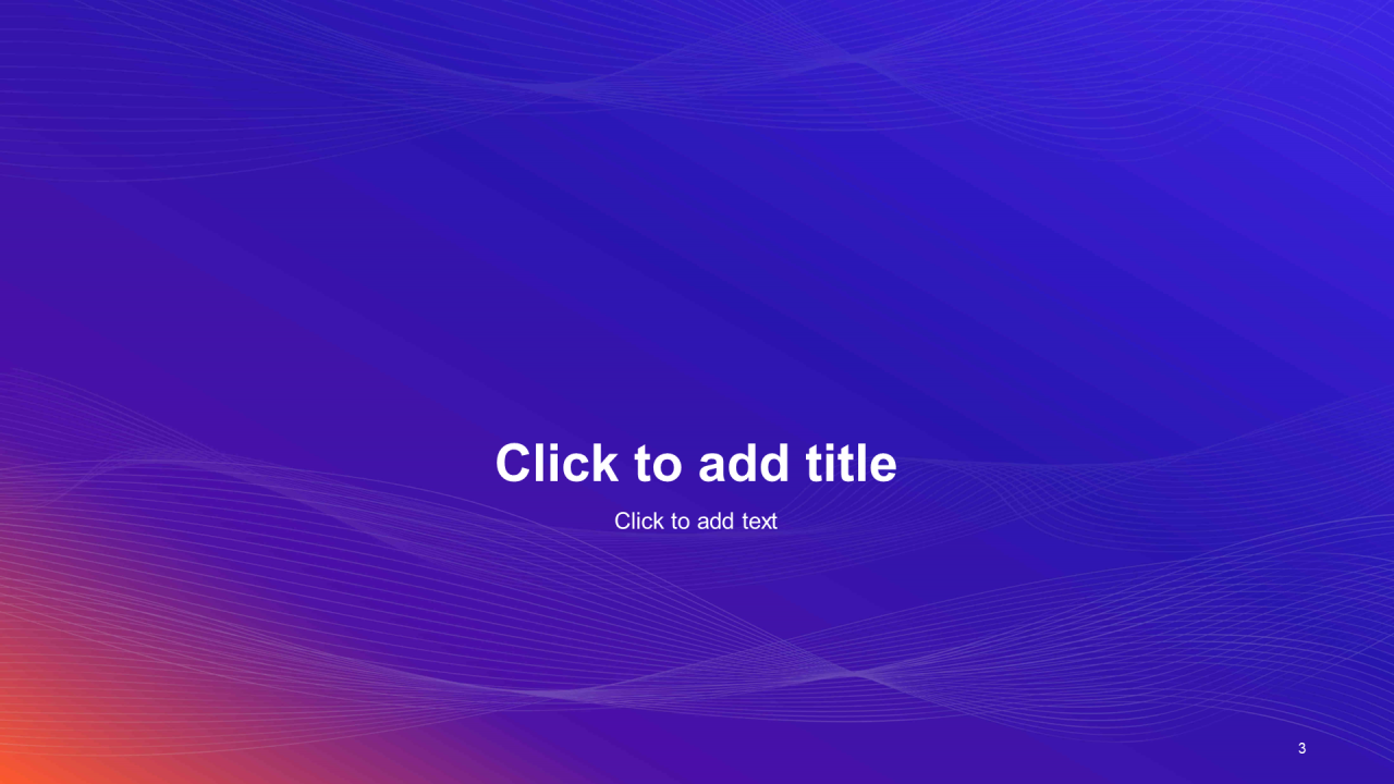 蓝色简约互联网科技商业计划书