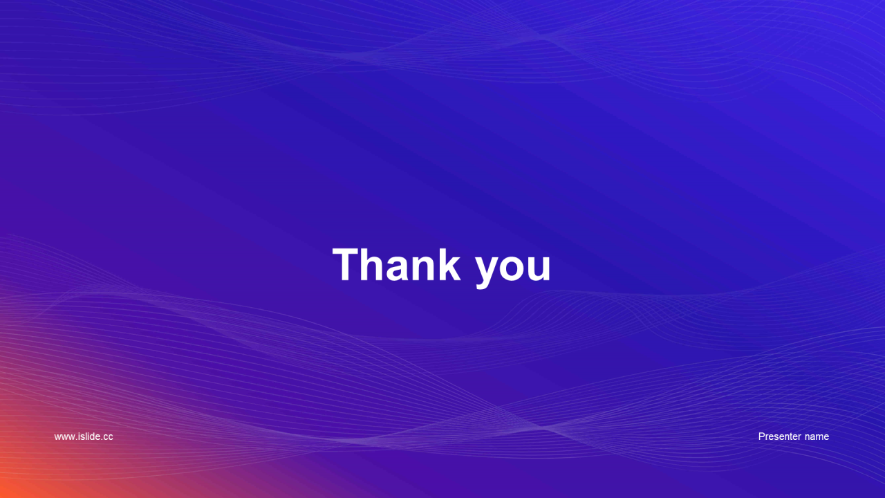 蓝色简约互联网科技商业计划书