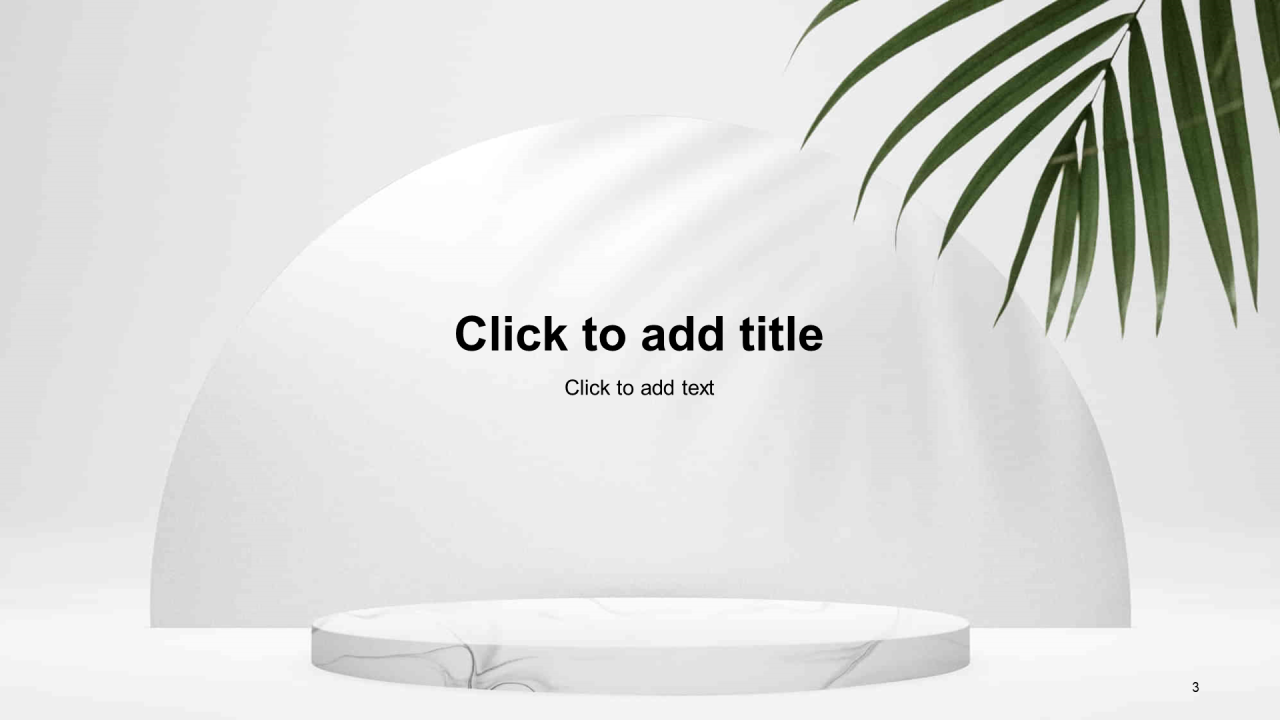 绿色简约市场营销PPT主题