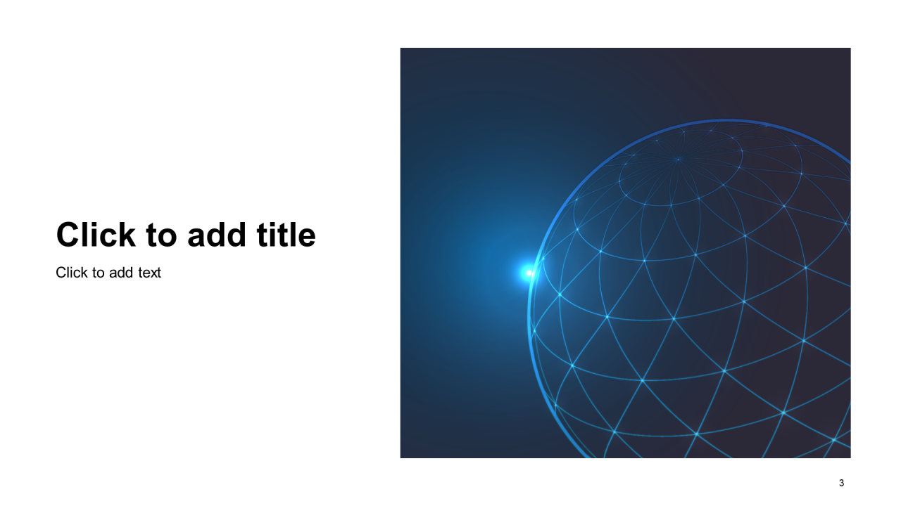 蓝色科技智能工作总结商业计划书PPT主题