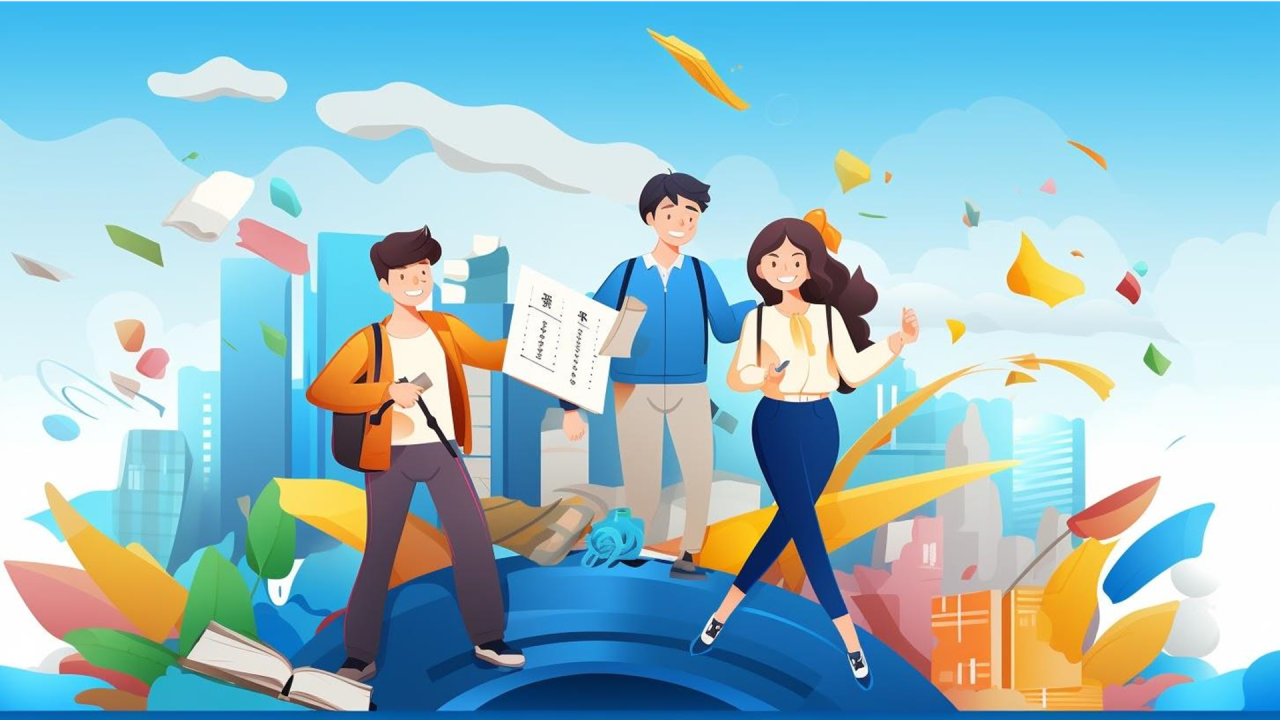 紫色创意社团招新快闪PPT模板