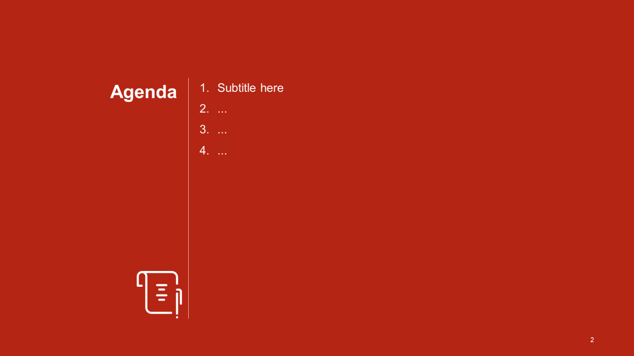 红色简约商务年末工作汇报PPT模板案例