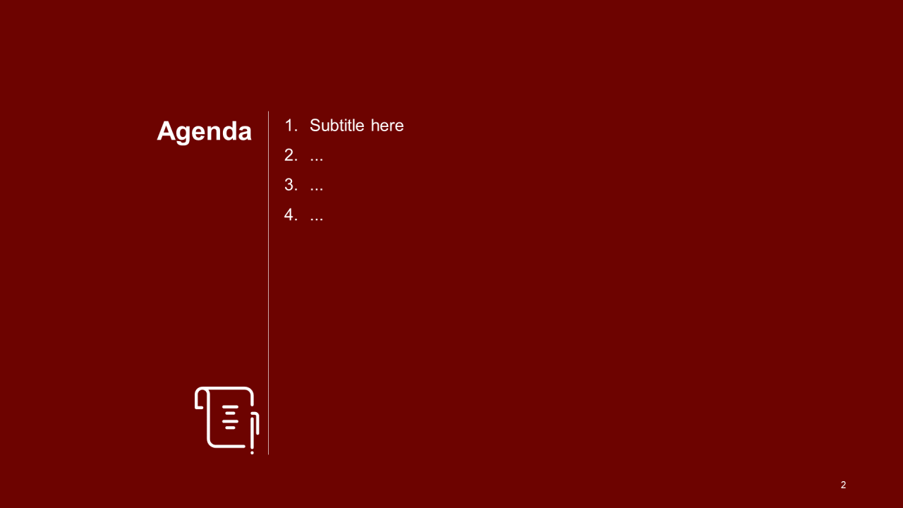 红色商务商业会谈合作PPT主题