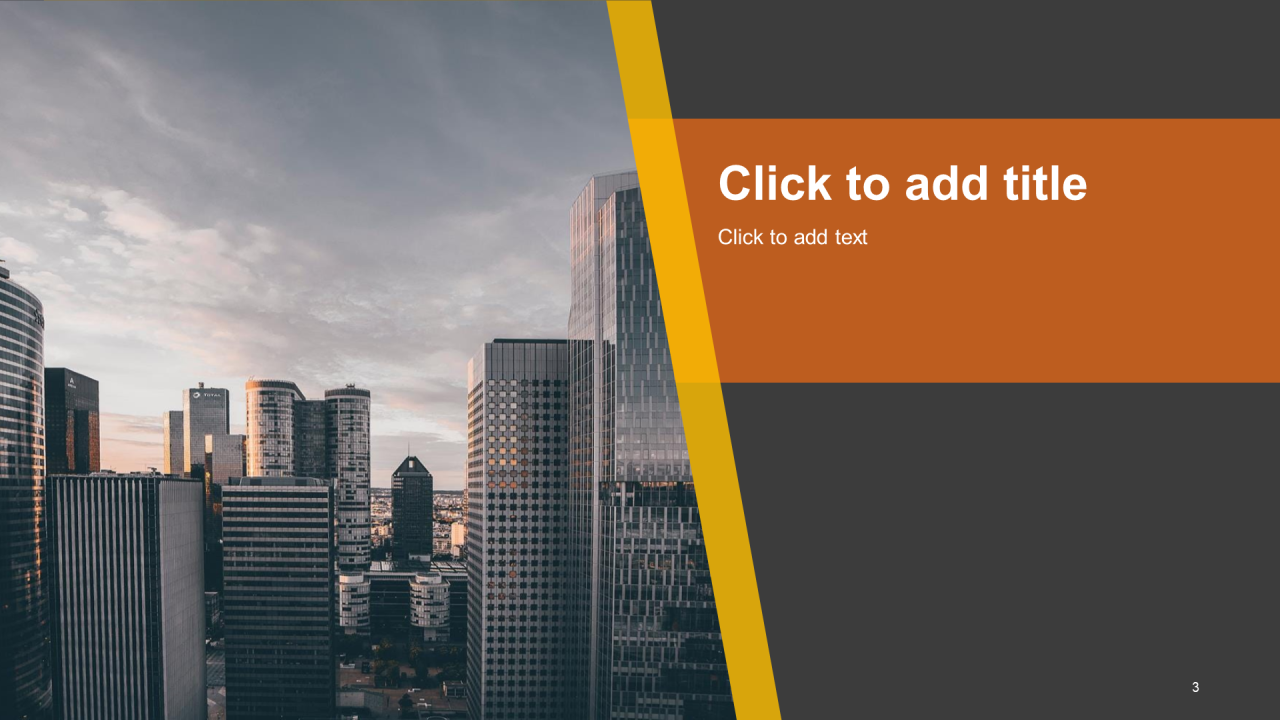 橙色商务工作总结PPT主题