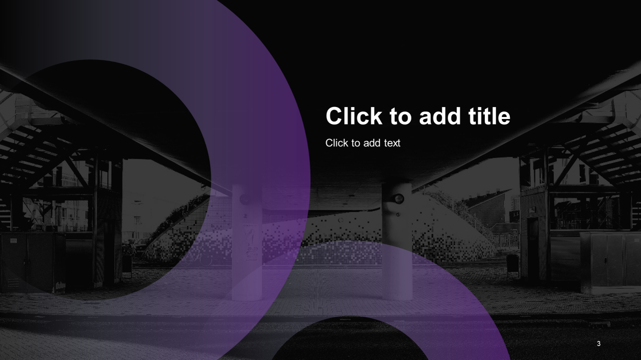 黑色渐变商务市场营销活动方案PPT素材