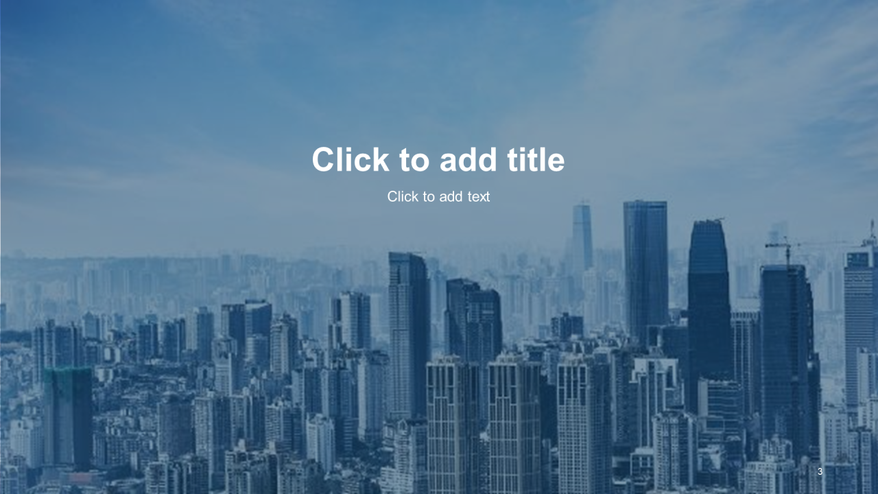 蓝色商务风商业项目计划书PPT模板