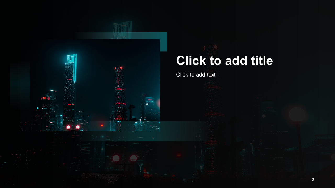 黑色简约大气商业计划PPT素材下载