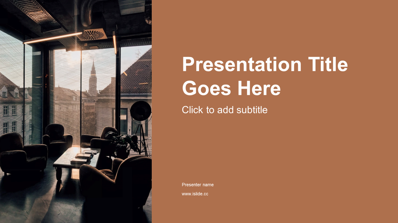 橙色商务现代竞工作总结PPT主题