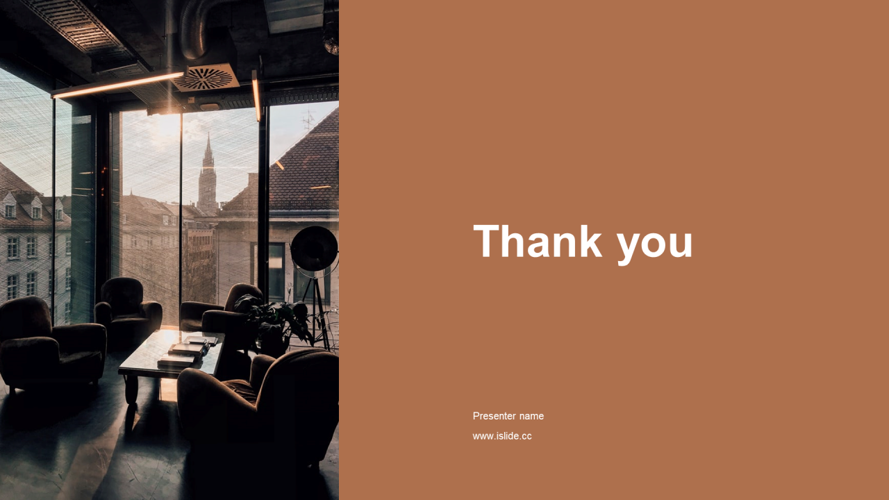 橙色商务现代竞工作总结PPT主题