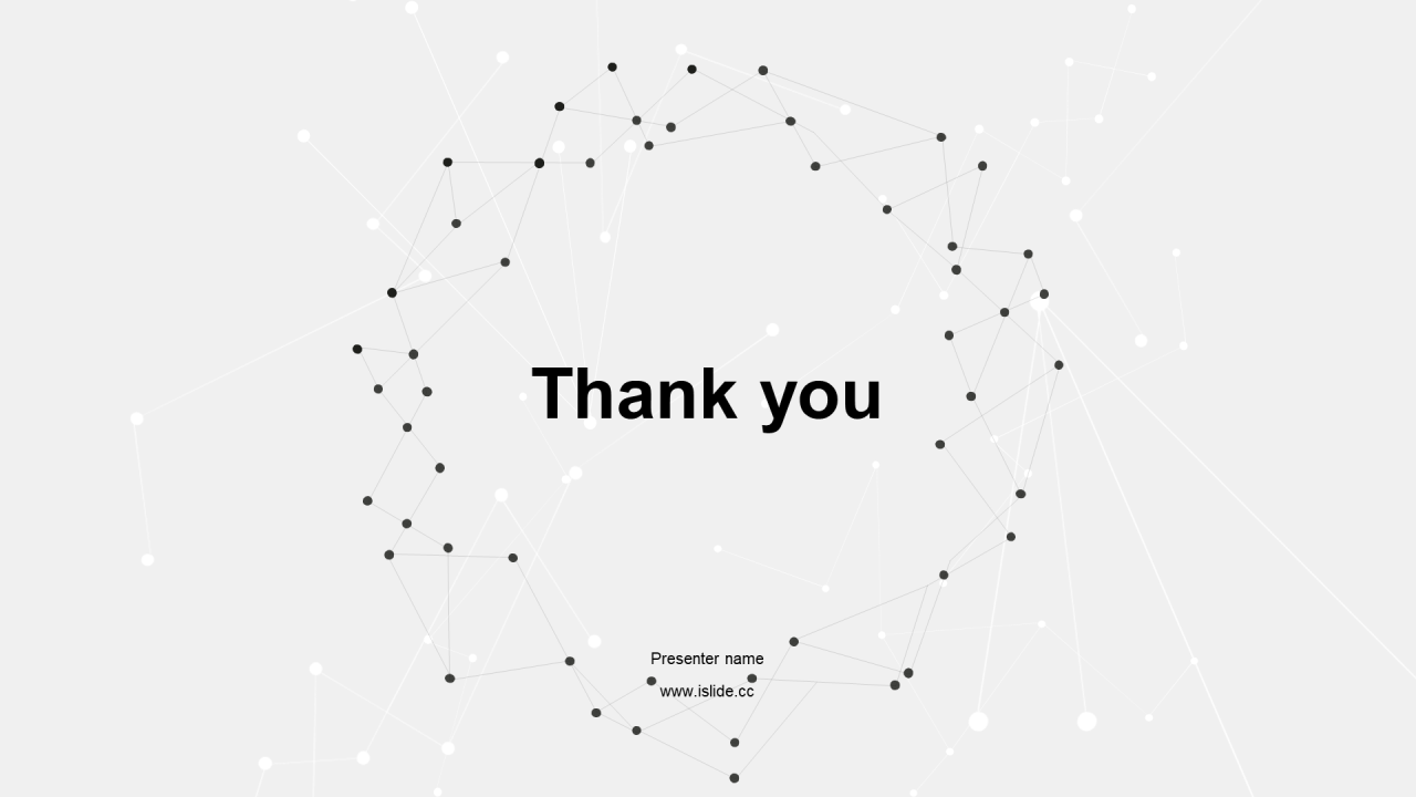 白色简约创意科技工作总结PPT主题