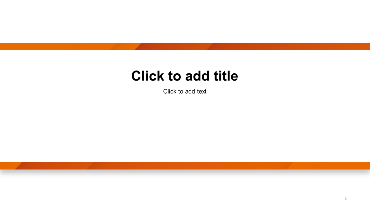 橙色创意简约商务几何商业计划书PPT主题