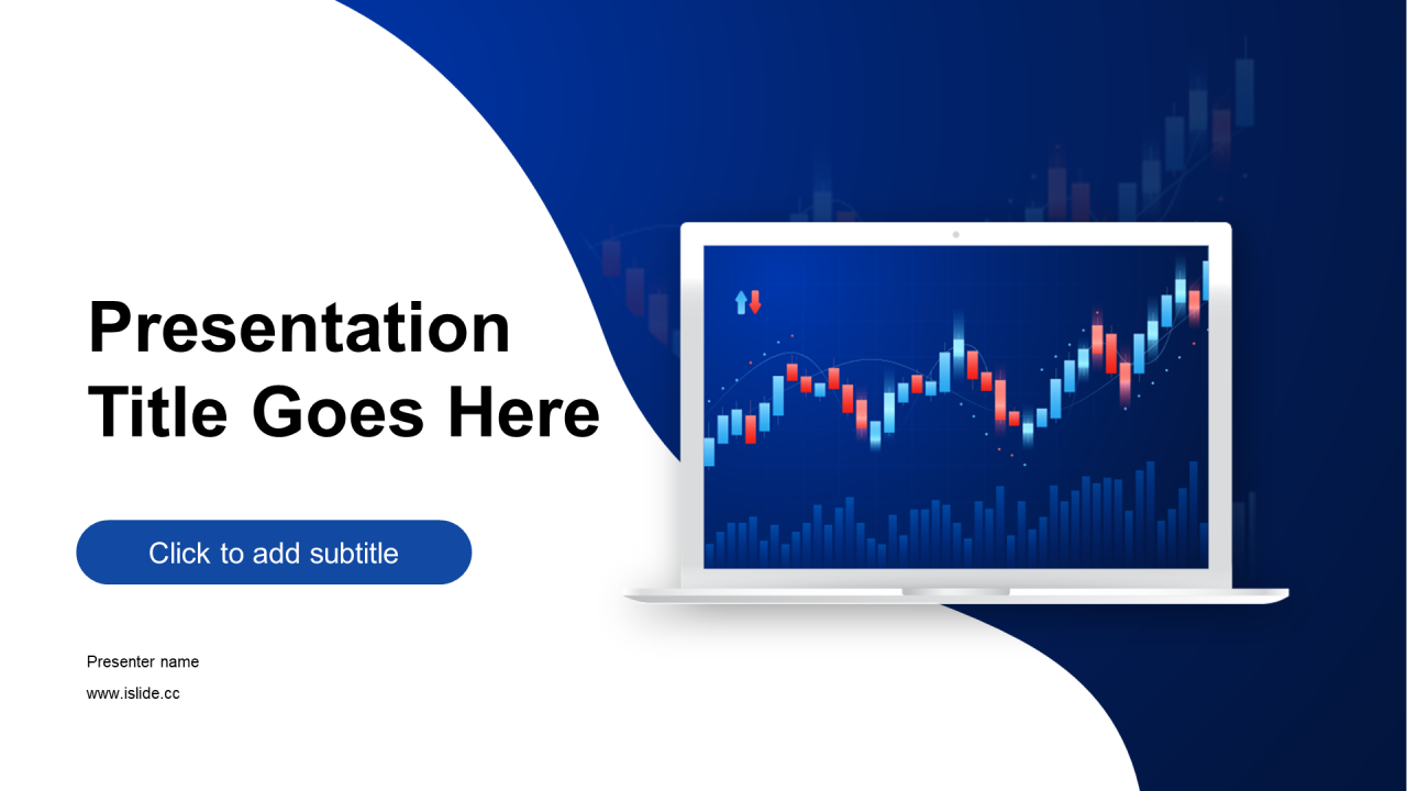 蓝色现代商务金融商业计划书PPT主题