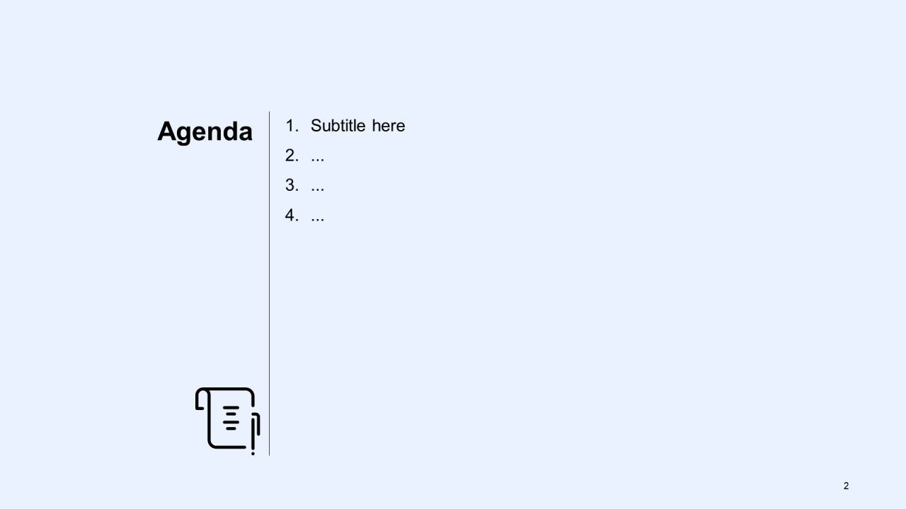 白色插画联网通讯PPT主题